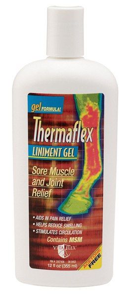 Thermaflex Густой линимент с MSM снимающий боли в в мышцах и суставах