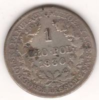 1 злотый 1830 г.