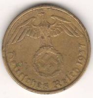 5 пфеннигов 1937 г. Германия