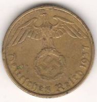 5 пфеннигов 1937 г. Германия