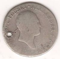 1 злотый 1818 г.