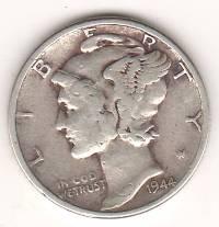 дайм 1944 г. США