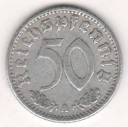 50 пфеннигов 1935 г. Германия