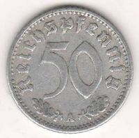 50 пфеннигов 1935 г. Германия
