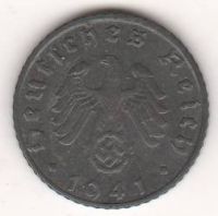 5 пфеннигов 1941 г. Германия