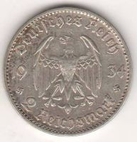 2 марки 1934 г. редкий двор Германия