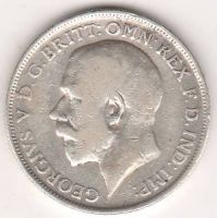 1 флорин 1916 г. брак чекана Англия