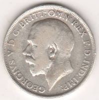 1 флорин 1916 г. брак чекана Англия