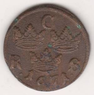 1/6 орэ 1671 г. Швеция
