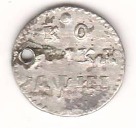 Копейка 1718 г. Петр I