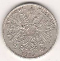 2 кроны 1913 г. Австрия