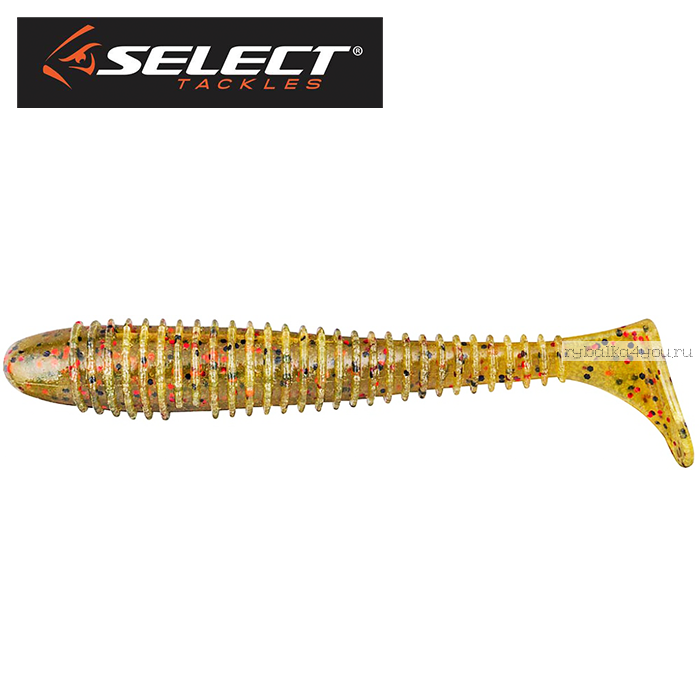 Приманка Select Fatfish 4.8" цвет:002 / 120 мм/упаковка 4 шт