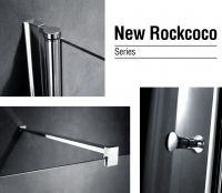 Душевой уголок Gemy New Rockcoco S03072B 90х90 схема 2