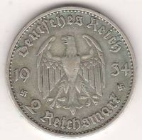 2 марки 1934 г. Германия
