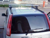 Багажник на крышу Nissan X-Trail, Атлант, аэродинамические дуги