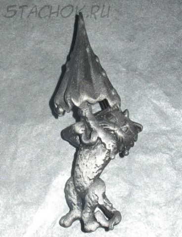 Брошь "Котик с зонтиком" под олово (бесплатная доставка из США/Великобритании)