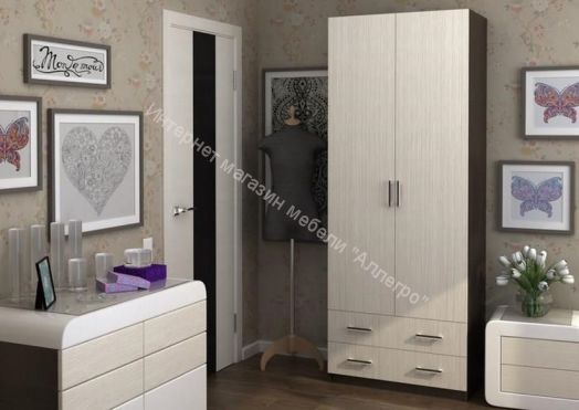 Шкаф распашной "Дуэт"