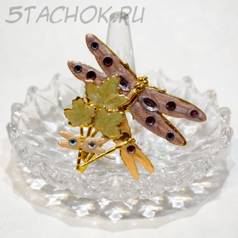 Брошь "Стрекозки" (США)