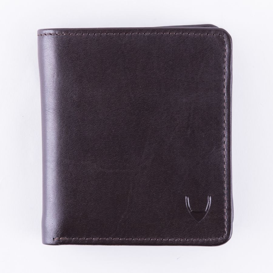 Классический кошелек для энергичных мужчин Hidesign Grenoble Dark Brown