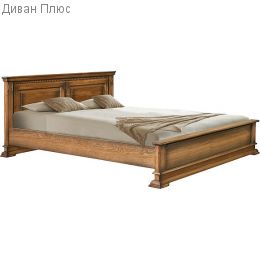 Кровать двойная Верди Люкс с низким изножьем