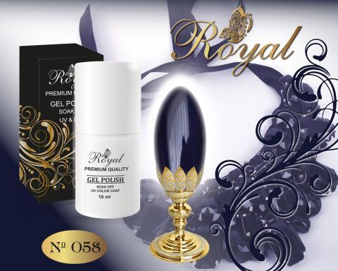 ROYAL №058 гель лак 10 мл.