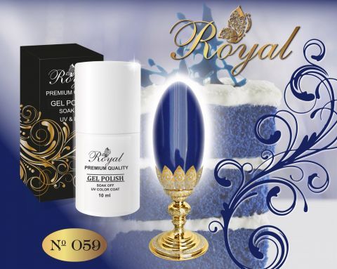 ROYAL №059 гель лак 10 мл.