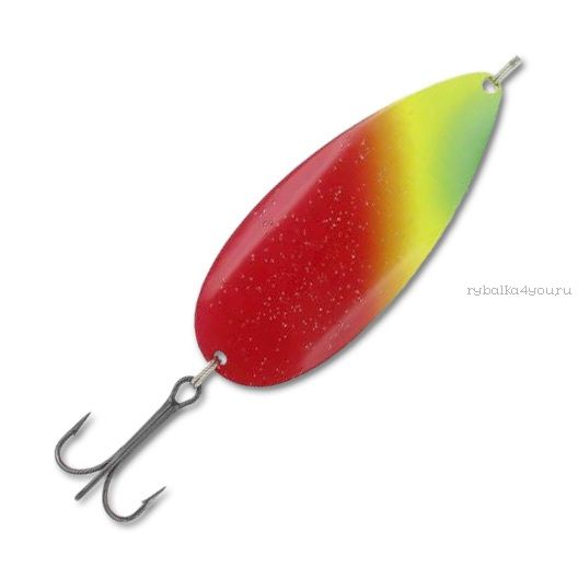 Блесна Kuusamo Hauki 80/22 80 мм / 12 гр / цвет:  GL/GR/FYe/R-B, UV