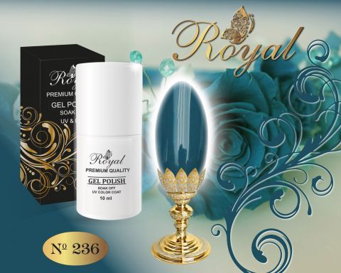 ROYAL №236 гель лак 10 мл.