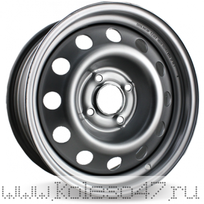 TREBL 64C18F 6x15/4x108 ET18 D65.1 Silver