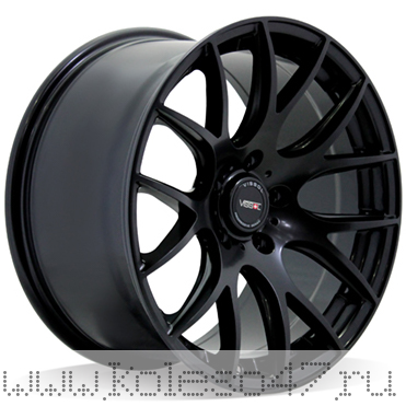 VISSOL V-001 8.5x18/5x100 ET35 D57.1 SATIN-BLACK