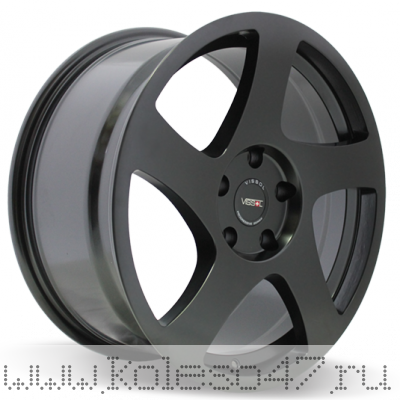 VISSOL V-006 8.5x18/5x112 ET45 D66.6 MATTE-BLACK