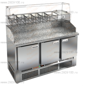 Стол для пиццы HICOLD PZE3-111/GN камень