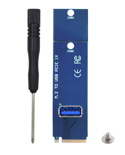 Адаптер M2 - USB PCIE 1x