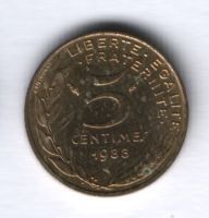 5 сантимов 1983 г. Франция