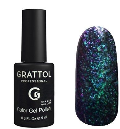 Grattol Color Gel Polish Galaxy Emerald GTG 001