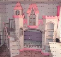 Кровать двухъярусная Замок №5 Wood