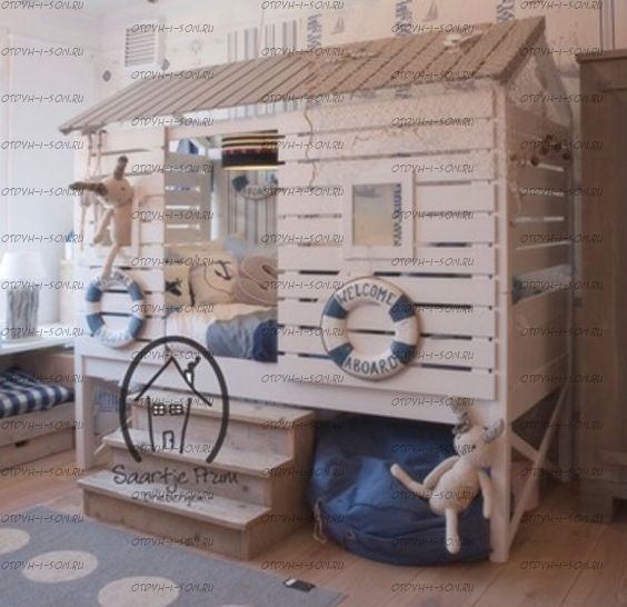 Кровать-домик Simple Lux №54А