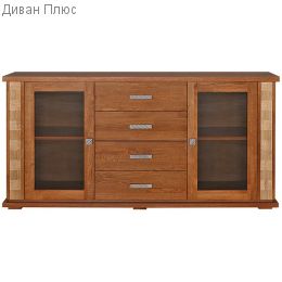 Тумба комбинированная Тунис П343.03Ш