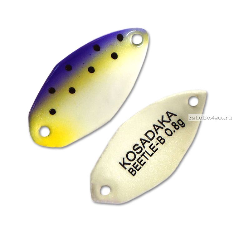 Блесна Kosadaka Trout Police Beetle-B 0,8гр / 21мм / цвет: E96