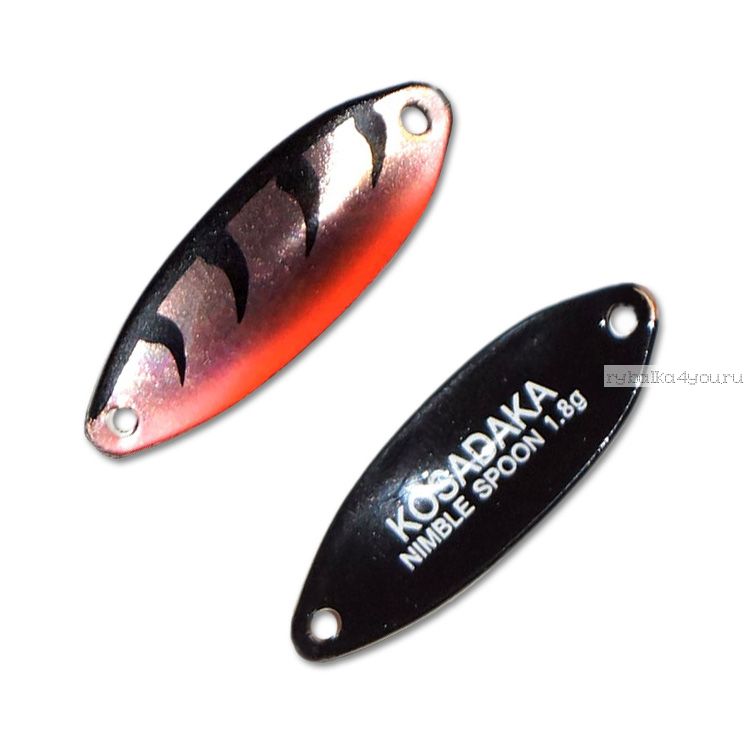 Блесна Kosadaka Trout Police Nimble Spoon 1,8гр / 27мм / цвет: R13