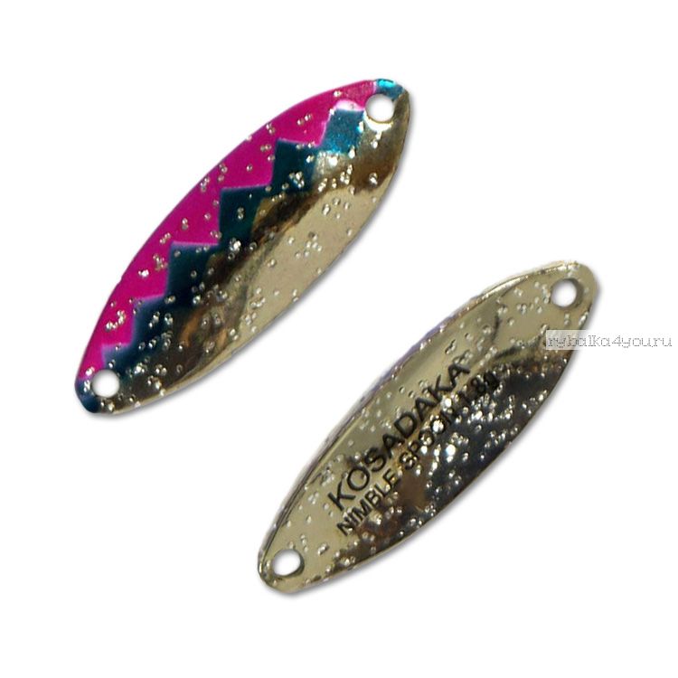 Блесна Kosadaka Trout Police Nimble Spoon 1,8гр / 27мм / цвет: Z05