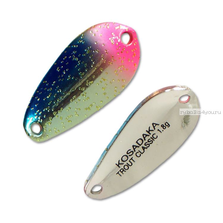 Блесна Kosadaka Trout Police Trout Classic 1,8гр / 23мм / цвет: P15