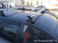 Багажник на крышу Volkswagen Polo 2002-2009, Атлант, крыловидные дуги