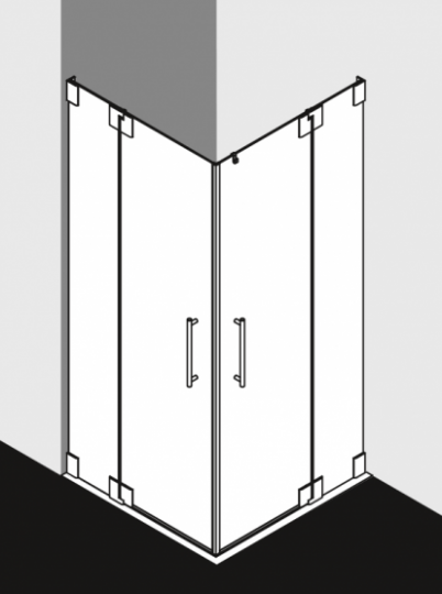 Душевая кабина Kermi Pasa в угол или пристенная PA EPR/L ФОТО