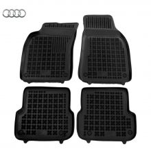 Коврики Audi A6 (C6) от 2006 - 2011 в салон резиновые Rezaw Plast (Польша) - 4 шт.