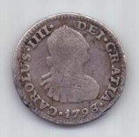 1 реал 1798 г. Мексика. Испания