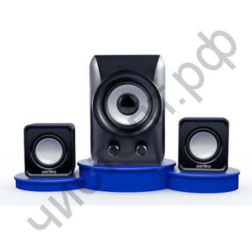 Актив.колонки 2.1 Perfeo "PODIUM" 2.1 мощность 5Вт+2х3Вт, чёрный пит. USB (PF-695)