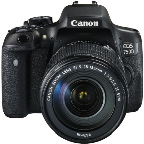 зеркальная фотокамера Canon EOS 750D Kit 18-135 IS STM