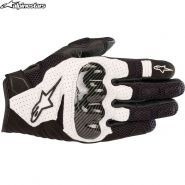 Мотоперчатки Alpinestars SMX 1 Air V2, Черно-белые