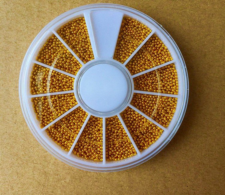 Бульонки "карусель" золото